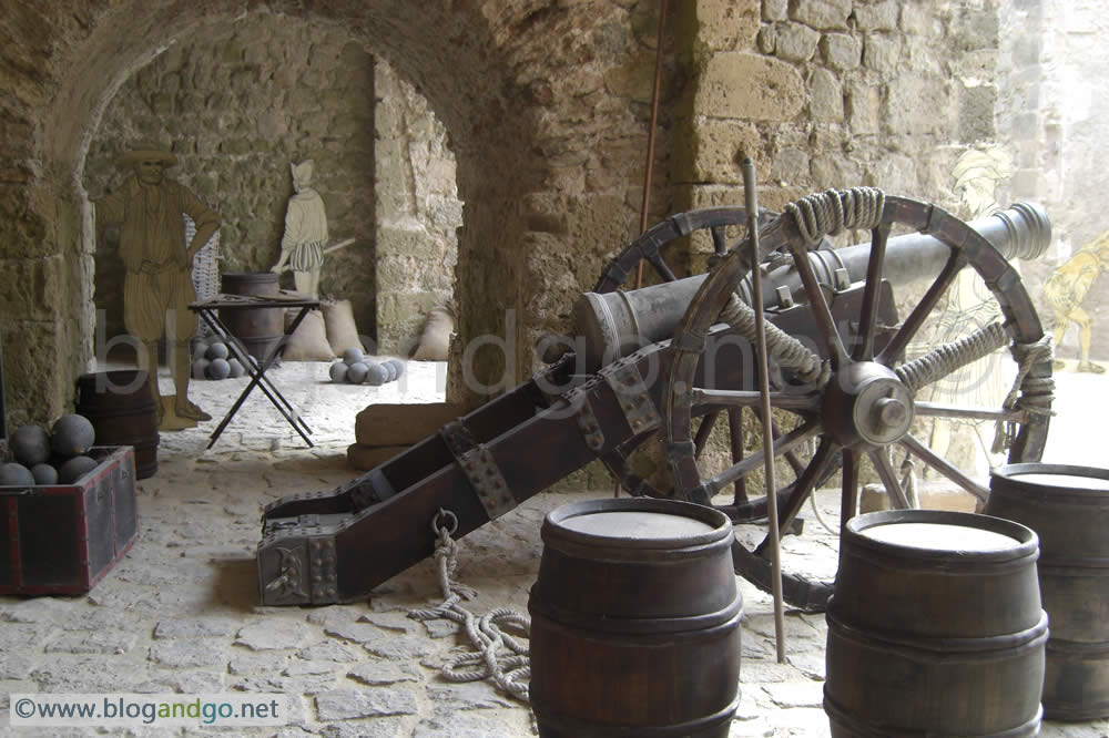Cannons at D'Alt Vila, Eivissa Town